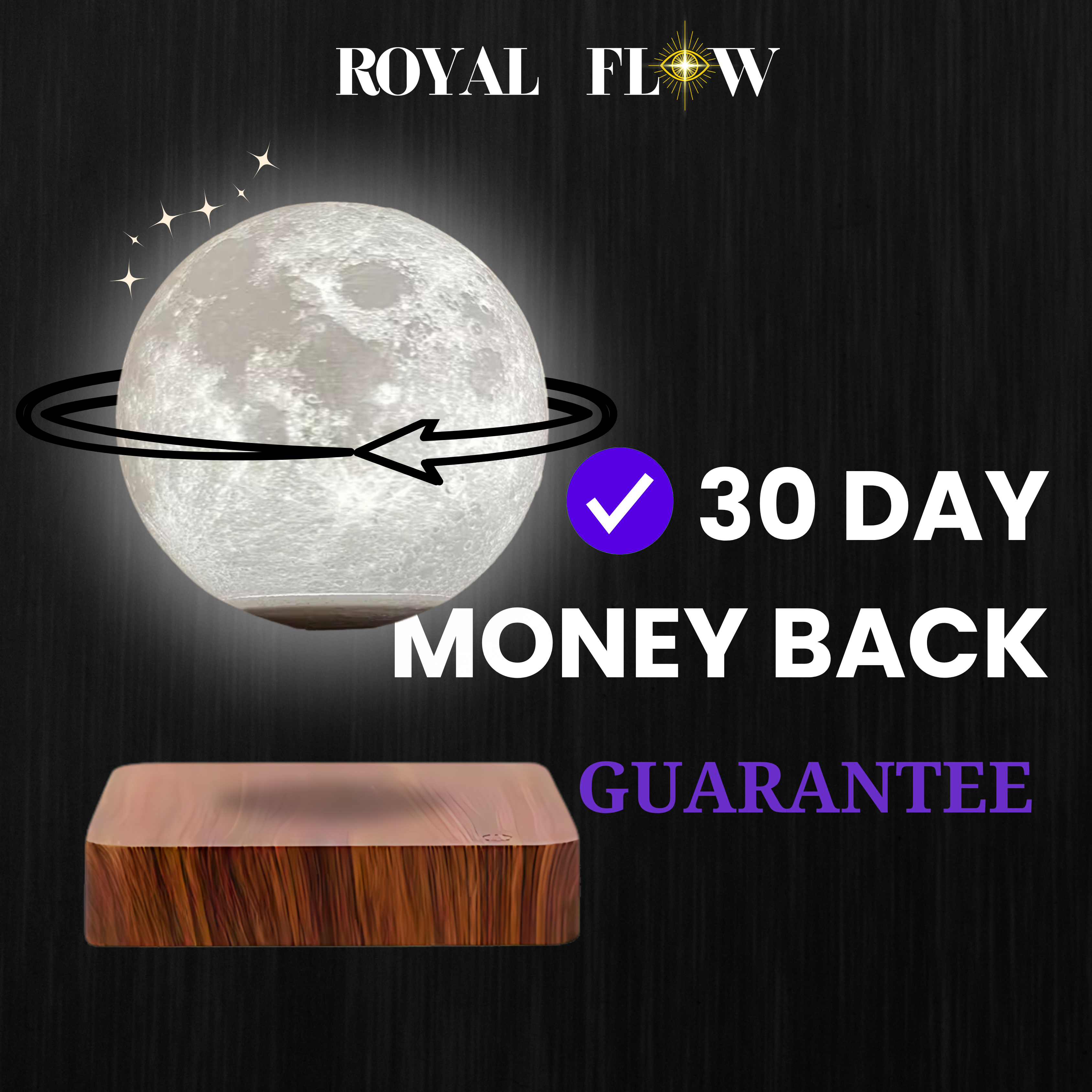 Royal Flow™ Meditation Levitating Moon Lamp